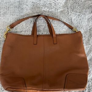 Coach Leather Tote Bag